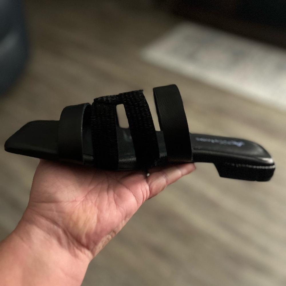 Antelope designer black flats. Dust bag included